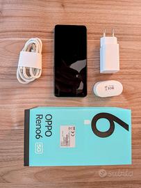 Oppo Reno6 5G Nero • 128 GB USATO