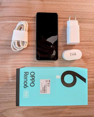 Oppo Reno6 5G Nero • 128 GB USATO