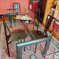 Tavolo “le corbusier” + sedie