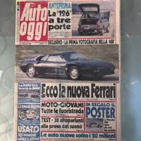 Rivista Anno 1 N.1 Auto Oggi ‘86