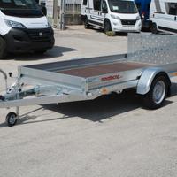 Rimorchio pianale basculante 300x150cm 800>1300kg