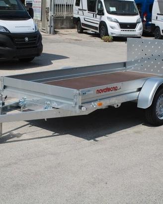 Rimorchio pianale basculante 300x150cm 800>1300kg