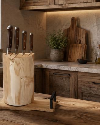 Coltelliere in legno