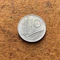 1965 FDC RARA 10 lire Repubblica Italiana Italia