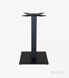 Basi  in metallo  H 72/ H105 piano max 90X90/80X80