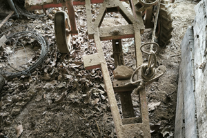 Aratro agricolo d'epoca anni 60