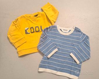 Lotto felpa e maglioncino 9 mesi