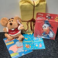 Set TOPONE pelouche +4 art.bimbi +pacco sorpr