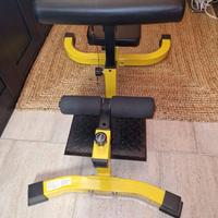 panca per addominali e squat