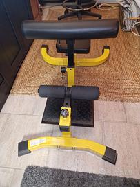 panca per addominali e squat