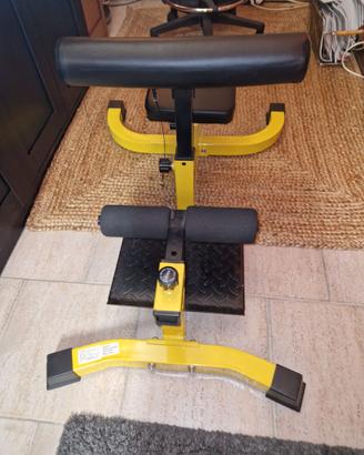 panca per addominali e squat