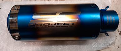 Scarico replica SC-Project cromato 