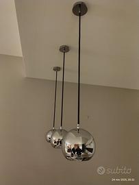 3 lampade pendenti  a sospensione 