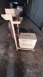 saldatrice elettrica con carrello 