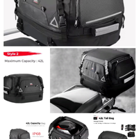 Borsa posteriore moto universale