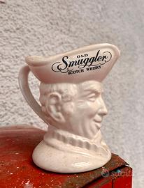 Brocche Whisky Old Smuggler in ceramica