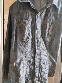 camicia Levis grigia  jeans per donna 