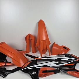KTM 125 250 450 XC-W 2016 2024 KIT PLASTICHE ORIGI