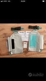 2 pezzi - sacca waterproof Bianchi da 2 litri