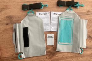 2 pezzi - sacca waterproof Bianchi da 2 litri