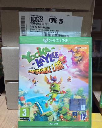 Yooka Laylee and the impossible lair xbox one pal