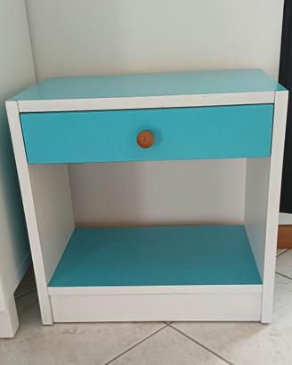 comodino celeste 