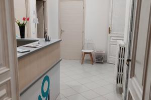 Stanza in studio osteopatico e massoterapico