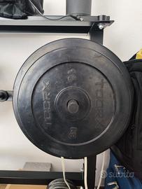 Disco ghisa Toorx gommato 10kg