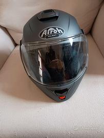Casco Airoh REV 19 flip up  XL grigio metallizzato