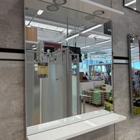 Specchio con faretti led (nuovo)