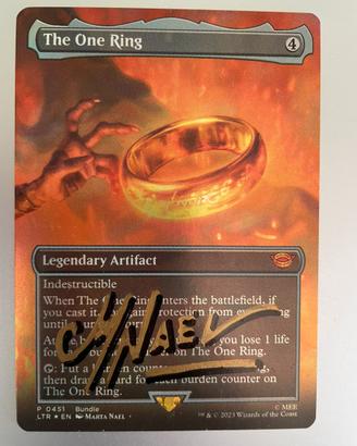Carta magic - The One Ring - PRENOTATO