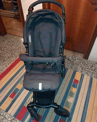Passeggino Janè Trio Nero con ammortizzatori