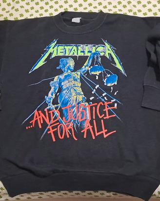 Metallica, felpa tour 88 'And  justice for all'
