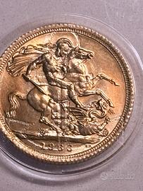 Sterlina oro blister Euronummus