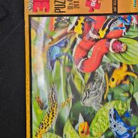 Super 3D Puzzle 500 Pezzi - Rane e Rettili