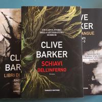 Clive Barker libri di sangue + schiavi dell'infern
