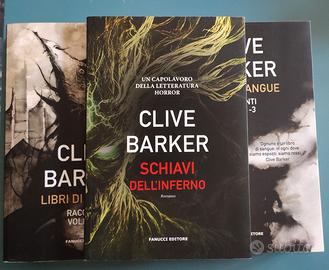 Clive Barker libri di sangue + schiavi dell'infern