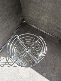 porta mestoli in acciaio 