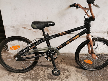 BMX Top Bike bronzo e nero