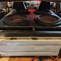 subwoofer 4 38 dragster doppia bobina 5000w