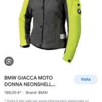 Giacca moto donna. bmw originale