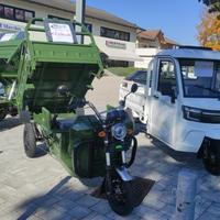 MOTOCARRO TRICICLO ELETTRICO CASSONE RIBALTABILE