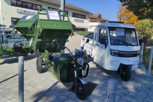 MOTOCARRO TRICICLO ELETTRICO CASSONE RIBALTABILE