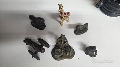 Miniature e Sculture in Bronzo Ottone Collezione