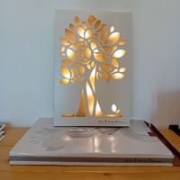 Quadro retroilluminato a led Claraluna