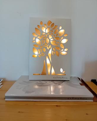 Quadro retroilluminato a led Claraluna