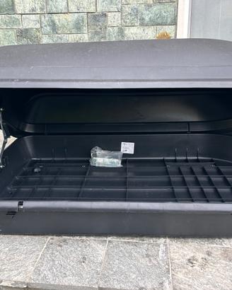 Box da tetto per auto con barre