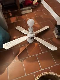 Ventilatore pala a soffitto con illuminazione