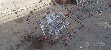 Sculture in ferro vintage da design anni 80/90