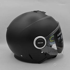 Casco Airoh Helyos Color nero matt TG. da XS a XXL